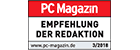 PC Magazin: Überwachungsmonitor DSC-720.mc mit SD-Recording, IP(Versandrückläufer)