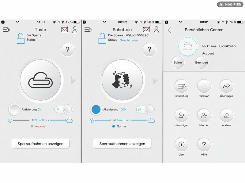 ; Tür-Schließzylinder mit Apps, Transponder-Schlüsseln & Zahlen-Codes Tür-Schließzylinder mit Apps, Transponder-Schlüsseln & Zahlen-Codes Tür-Schließzylinder mit Apps, Transponder-Schlüsseln & Zahlen-Codes