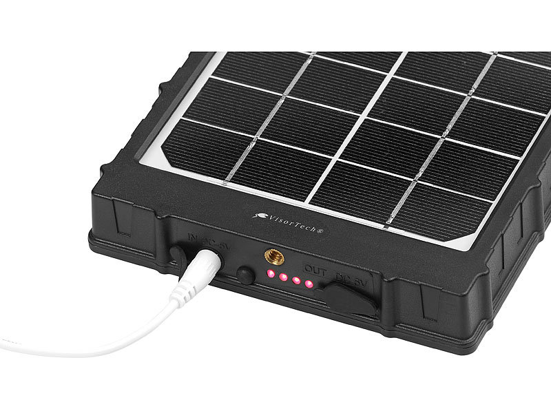15 W/5 V Solarpanel, 15 W, langlebig, empfindlich, 3-Typ-Anschluss,  tragbar, bequem, Solar-Autobatterie-Ladegerät mit USB für Reisen im Freien