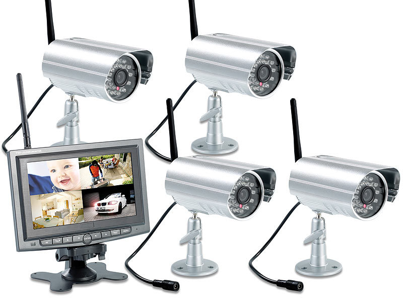 ; Überwachungskamera-Systeme, Funkkamera-SystemeFunk-Kamera-SystemeÜberwachungskameras mit BewegungssensorenÜberwachungssystemeFunk-Kameras KomplettsystemeProfi-Funk ÜberwachungssystemeFunk-Videoüberwachungs-Systeme mit HD-Kameras und LCD-Monitoren Bildschirme SD-KartenslotsDigitale Funk-KamerasystemeFunk-Videoüberwachungs-SystemeKabelloses Funk-Überwachungs-SystemeVideoüberwachungen mit WLAN-AnbindungenSicherheits Überwachungs-SystemeVideoüberwachungenFunk-Video-Überwachungen mit IP-AnschlüssenFunküberwachungen 