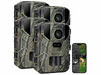 VisorTech Tierbeobachtung Kamera, 4K-WLAN-Wildkameras mit App