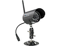 VisorTech Wetterfeste Infrarotkamera DSC-410.IR mit Funk (refurbished); IP-Funk-Überwachungssysteme 