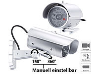 VisorTech Überwachungskamera-Attrappe mit Bewegungssensor und Signal-LED; Netzwerk-Überwachungssysteme mit HDD-Recorder & IP-Kameras Netzwerk-Überwachungssysteme mit HDD-Recorder & IP-Kameras Netzwerk-Überwachungssysteme mit HDD-Recorder & IP-Kameras Netzwerk-Überwachungssysteme mit HDD-Recorder & IP-Kameras 