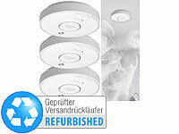 VisorTech Rauch-Detektor, Funkvernetzter Rauchwarnmelder; Kohlenmonoxidmelder Kohlenmonoxidmelder Kohlenmonoxidmelder