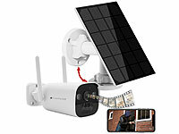 VisorTech Überwachungskamera, Kamera Solar, Solar Überwachungscamera