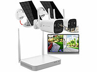 VisorTech DVR, Überwachungskamera mit Solar