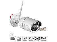 VisorTech 2K-Funk-Kamera für Rekorder DSC-500.nvr, Nachtsicht, Personenerkennung; GSM-Funk-Alarmanlagen 