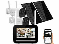 VisorTech Überwachungssystem Funk, Überwachungskamera mit Infrarot