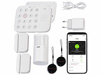 VisorTech Funk Alarmanlage Set, Alarmanlage mit Fensterkontakt