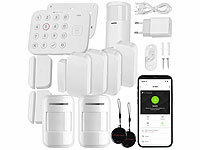 VisorTech Funk Alarmanlage Sets, Alarmanlage mit Türsensor