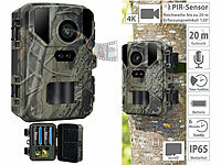 VisorTech Wildkamera mit 50 MP, interpolierter 4K-Auflösung und No-Glow-IRs; WLAN-Wildkameras mit App WLAN-Wildkameras mit App WLAN-Wildkameras mit App WLAN-Wildkameras mit App 