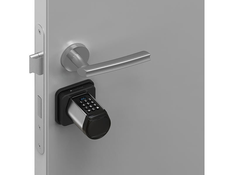 ; Tür-Schließzylinder mit Apps, Transponder-Schlüsseln & Zahlen-Codes 